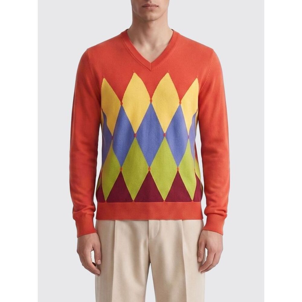 Ballantyne Sweater Men Red